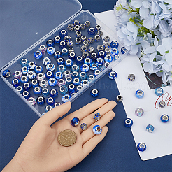 120Pcs 12 Styles Resin European Beads&nbsp;FIND-SC0010-24B