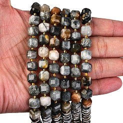 Natural Eagle Eye Stone Beads Strands&nbsp;G-K389-A02-01
