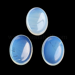 オパライト オーバル 心配石  不安治癒クリスタルサムストーン  34~35x24~25x6~7mm&nbsp;G-R487-01A