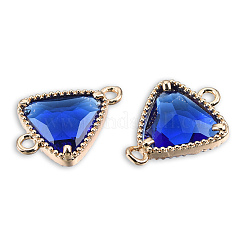 Transparent K9 Glass Connector Charms&nbsp;LS-GLAA-N038-60-F08