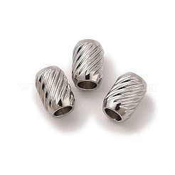 Non-Tarnish 201 Stainless Steel Beads&nbsp;STAS-M089-09P