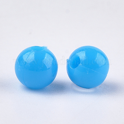 Opaque Plastic Beads&nbsp;KY-T005-6mm-614-1