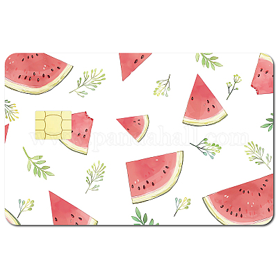 4PCS Credit Card Skins - Removable Waterproof Debit Card Sticker Covers