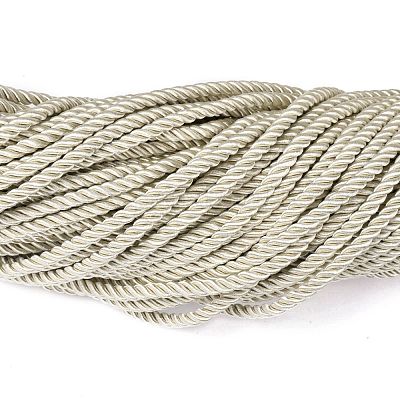 ポリエステルコード  ツイストコード  淡黄色  5mm  約97~100 M /バンドル&nbsp;NWIR-P021-033-1