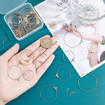 Wholesale DIY Wire Wrap Ring Dangle Earring Making Kit - Main Image