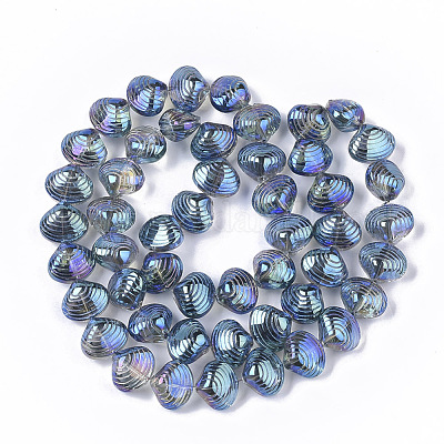 Electroplate Glass Beads Strands&nbsp;EGLA-S189-002B-01-1