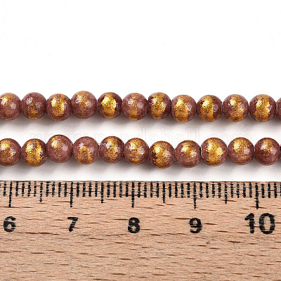 Natural Mashan Jade Beads Strands&nbsp;G-A255-A01-04F-1