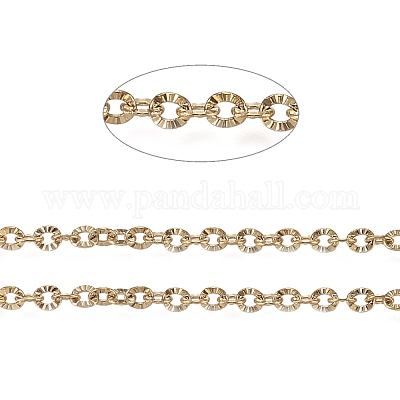Ion Plating(IP) 304 Stainless Steel Cable Chains&nbsp;CHS-A006-02B-G-1