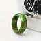 Acrylic Finger Rings, Ring, Yellow Green, US Size 11(20.6mm)