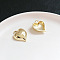 Alloy Pendants, Heart, 22x20mm