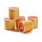 Nylon Braided Threads, Chinese Knotting Cords for Jewelry Making Macrame Craft, Orange, 0.8mm, about 49.21 yards(45m)/roll