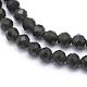 Natural Obsidian Beads Strand&nbsp;G-E411-33-3mm-3