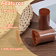 アクリル繊維糸10本  砂茶色  57~60x2.5mm&nbsp;OCOR-CY0003-39A-6