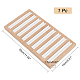 9-Slot Bamboo Ring Organizer Display Trays&nbsp;EDIS-WH0016-044A-2