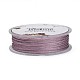 ポリエステルメタリック糸  スミレ  1mm  約32.8ヤード（30m）/ロール&nbsp;OCOR-G006-02-1.0mm-41-1