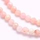 Natural Pink Opal Beads Strands&nbsp;G-F509-05-4mm-3