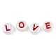 UV Plating Enamel Acrylic Beads&nbsp;PACR-N015-01F-5