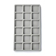 18 Grids Flocking PE Bead Design Boards&nbsp;ODIS-YW0001-04-1