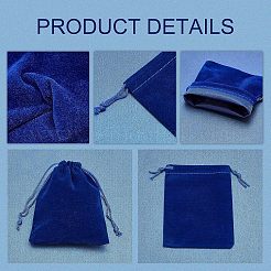 Rectangle Velvet Pouches&nbsp;TP-NB0001-15B