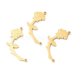 Ion Plating(IP) 316L Surgical Stainless Steel Connector Charms&nbsp;STAS-H213-46G