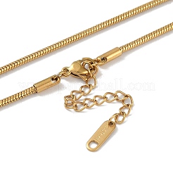 304 Stainless Steel Pendant Necklaces&nbsp;NJEW-P302-01G