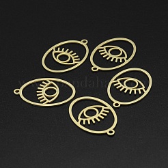 201 Stainless Steel Pendants&nbsp;STAS-N090-LA006-2