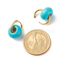 Synthetic Turquoise Chip Beads Jewelry Set&nbsp;SJEW-JS01223-03