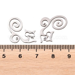 201 Stainless Steel Pendants&nbsp;STAS-B135-10P