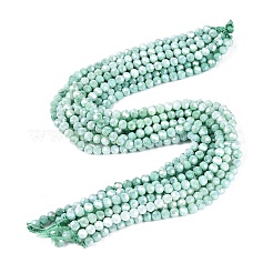 Anti-Tarnish Electroplate Glass Beads Strands&nbsp;EGLA-ZX010-6mm-11