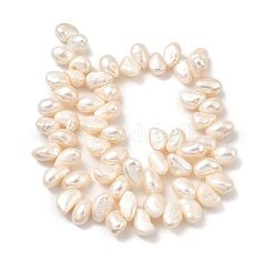 Natural Cultured Freshwater Pearl Beads Strands&nbsp;PEAR-I007-03H-01