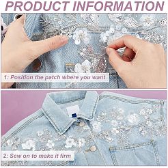 Computerized Embroidery Polyester Sew on Patches&nbsp;DIY-WH0273-93