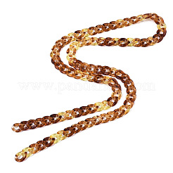 アクリルカーブチェーン  シエナ  リンク：13x10~10.5x2.5~3mm  70cm/連について  27.56インチ&nbsp;SACR-P065-R08
