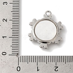 Flower Rack Plating Alloy Pendants&nbsp;FIND-I039-023A-P