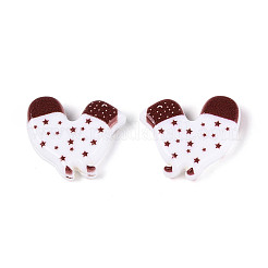 Printed Opaque Resin Beads&nbsp;RESI-N043-25