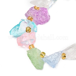 Raw Rough Natural Quartz Crystal Beads Strands&nbsp;X-G-Z131-J01-06