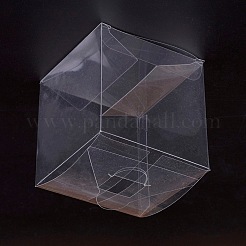 Plastic Clear Packaging Boxes&nbsp;CON-WH0015-01-7cm