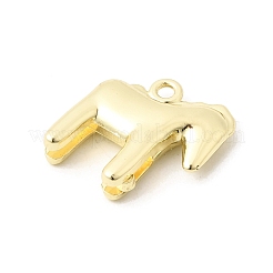 合金ペンダント  馬のチャーム  カドミウムフリー＆ニッケルフリー＆鉛フリー  ゴールドカラー  18x17x5mm  穴：1.8mm&nbsp;FIND-Z120-01G