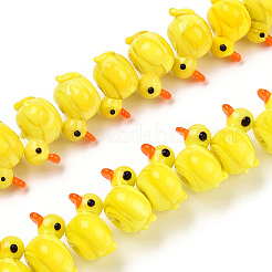 Handmade Lampwork Beads Strands&nbsp;LAMP-N021-017
