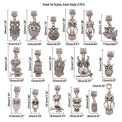 Tibetan Style Alloy European Dangle Charms&nbsp;PALLOY-PH0005-84AS