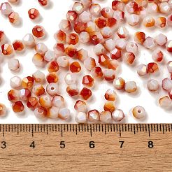 Two Tone Baking Paint Glass Seed Beads&nbsp;SEED-C004-03J