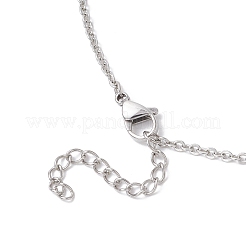 3Pcs 304 Stainless Steel Macrame Pouch Necklace Making for Gemstone Nuggets&nbsp;NJEW-JN05528