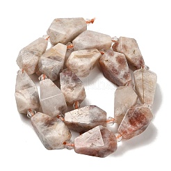 Natural Sunstone Beads Strands&nbsp;G-NH0005-B12-01