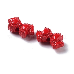 Spray Painted Alloy Bead&nbsp;PALLOY-H134-44