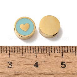 304 Stainless Steel Enamel Beads&nbsp;STAS-L022-096G-02