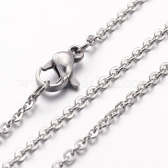 Non-Tarnish 304 Stainless Steel Necklace&nbsp;MAK-K004-17P