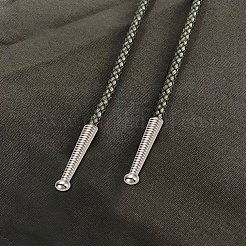 8Pcs 2 Colors Alloy Cord Ends&nbsp;FIND-LP0008-15