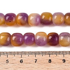 Dyed Natural White Jade Beads Strands&nbsp;G-T138-D12