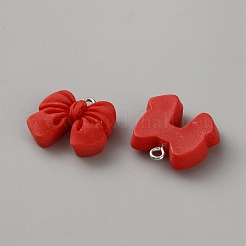 Opaque Resin Pendants&nbsp;FIND-WH0199-33P-01