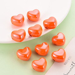 Opaque Acrylic European Beads&nbsp;MACR-S372-03B-84