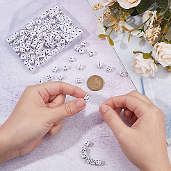 200Pcs Acrylic Beads&nbsp;FIND-DC0006-47